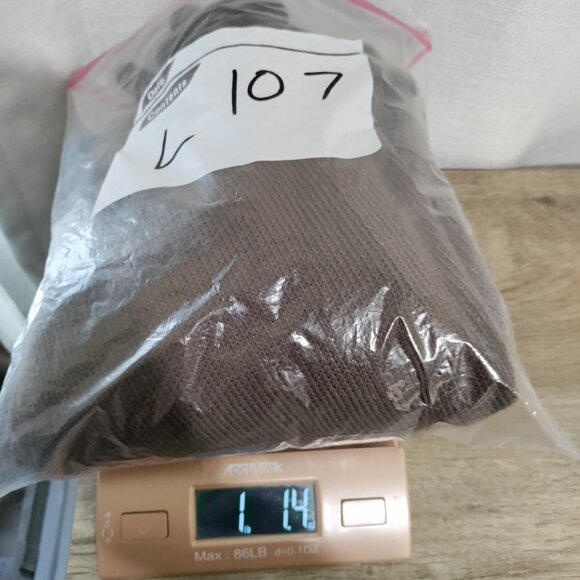 Toad & Co Mens Brown & Green Sweater Recover Yarn Size Medium - Picture 7 of 7